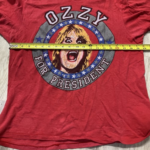 Camisa Ozzy 1984 vintage Ozzy para presidente - Imagen 10 de 11