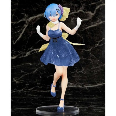 Rem Re:Zero Precious Clear Dress Figurine Taito New Sealed