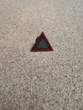 National Cycling Proficiency Enamel Button Badge Vintage