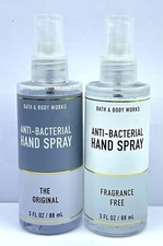 Bath  Body Works Anti Bacterial Hand Spray 1 oz / 29 ml Lot of 2