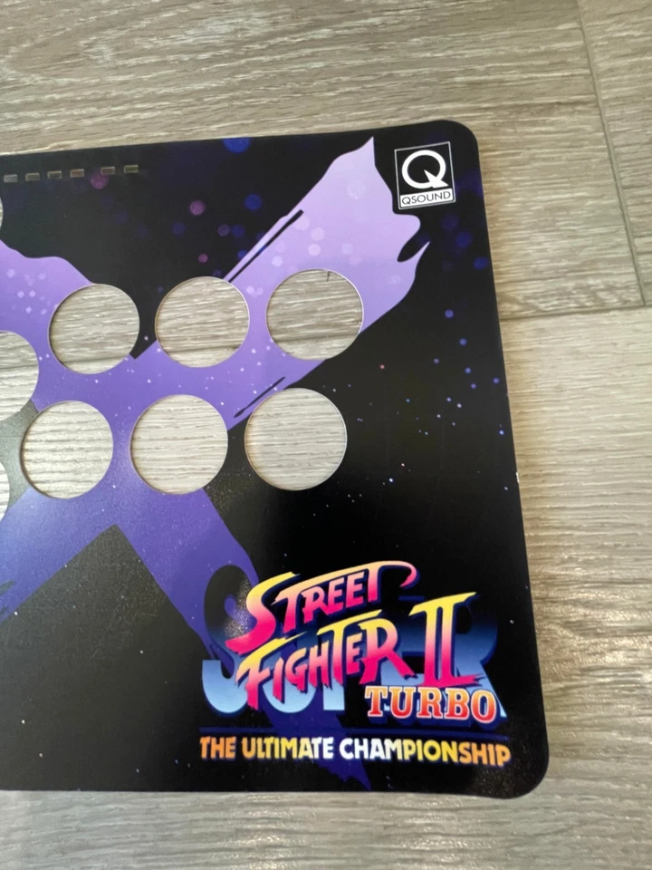 Custom Artwork for Mayflash F500 Joystick – Super Street Fighter II Turbo Theme - Image 4 of 4