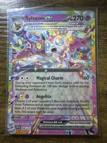 Sylveon ex 086/191, Surging Sparks, Double Rare Holo, Pokemon TCG, NM