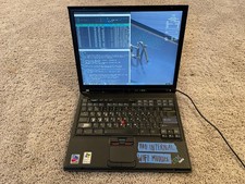 IBM ThinkPad T42 Laptop Pentium M 1.7GHz 2GB RAM antiX Linux