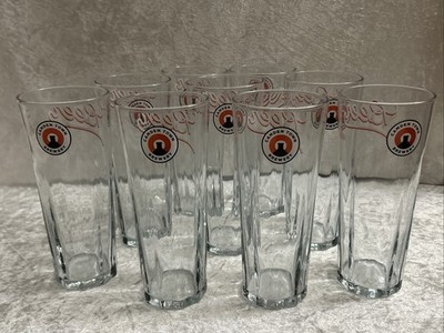 9 x Camden Town Brauerei Kenneth Pint bis Rand Gläser Brandneu Set Konvolut