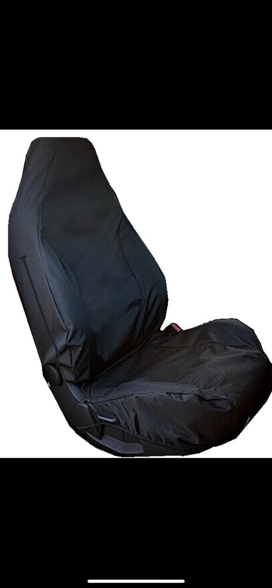UK Custom Covers Ford Fiesta ST Recaro MK8 Single Front Seat Cover – Black 600 Denier, Side Airbag Compatible, 2018+ RHD
