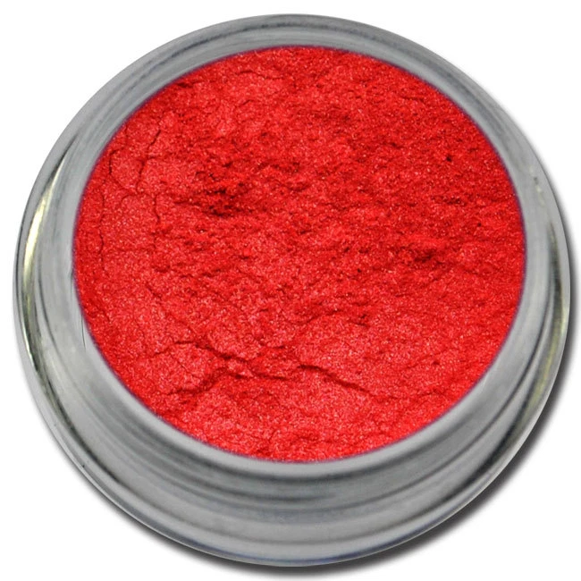 Pigment Puder Rot Chrom Effekt Nail Art Glitzer Glitter Pulver Nagel Design