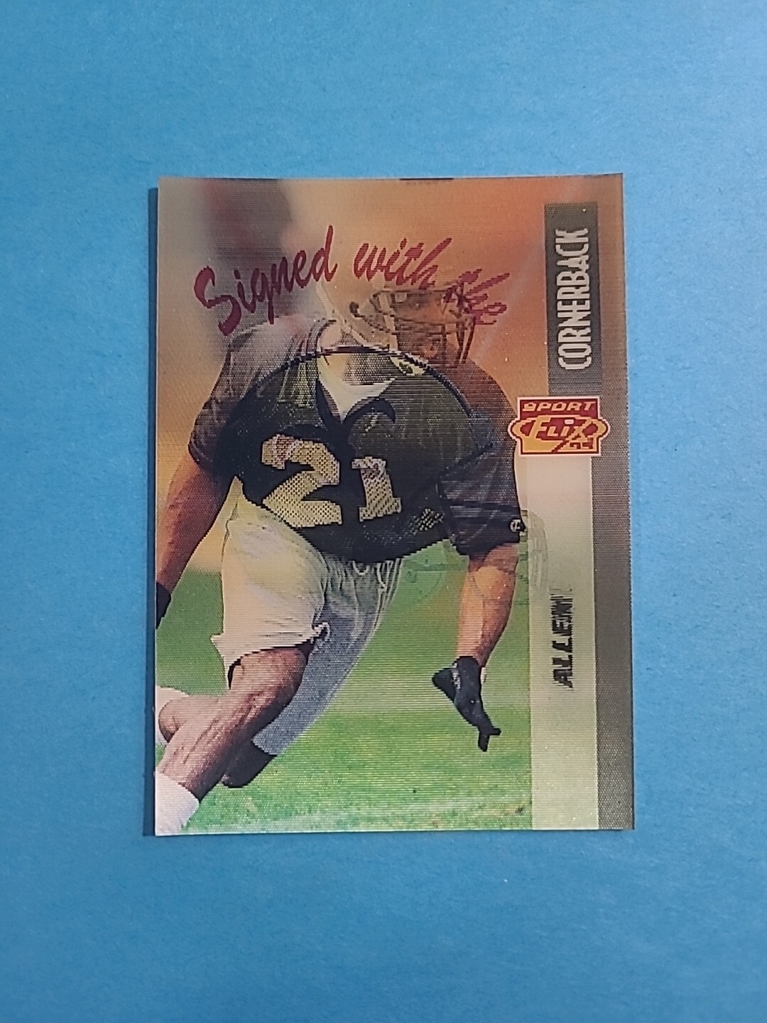 ERIC ALLEN 1995 SPORT FLIX FOOTBALL CARD # 88 H8703