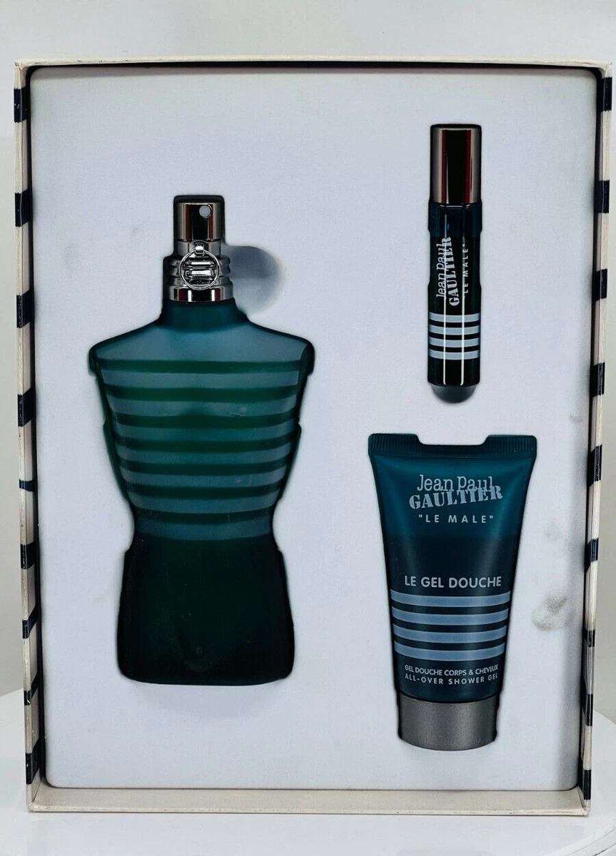 Jean Paul Gaultier 'Le Male' 4.2 oz. 3 Piece Gift Set Rare. 2011 Edition.