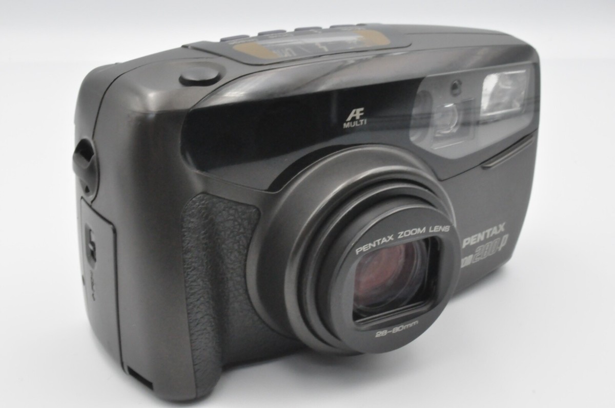 Pentax Zoom 280-P Black 28-80mm Point & Shoot 35mm Film