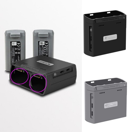 200W DJI Air 3/3S Battery Charger Hub 3-Channel Parallel Fast Charging Dual USB-C Input For DJI Air 3/3S Drone/RC, App Control/Storage/Discharge/LED Display