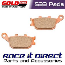 Bremsbel&auml;ge f&uuml;r SUZUKI GSF 650 S BANDIT ABS 2005-2011 HINTEN GOLDFREN S33