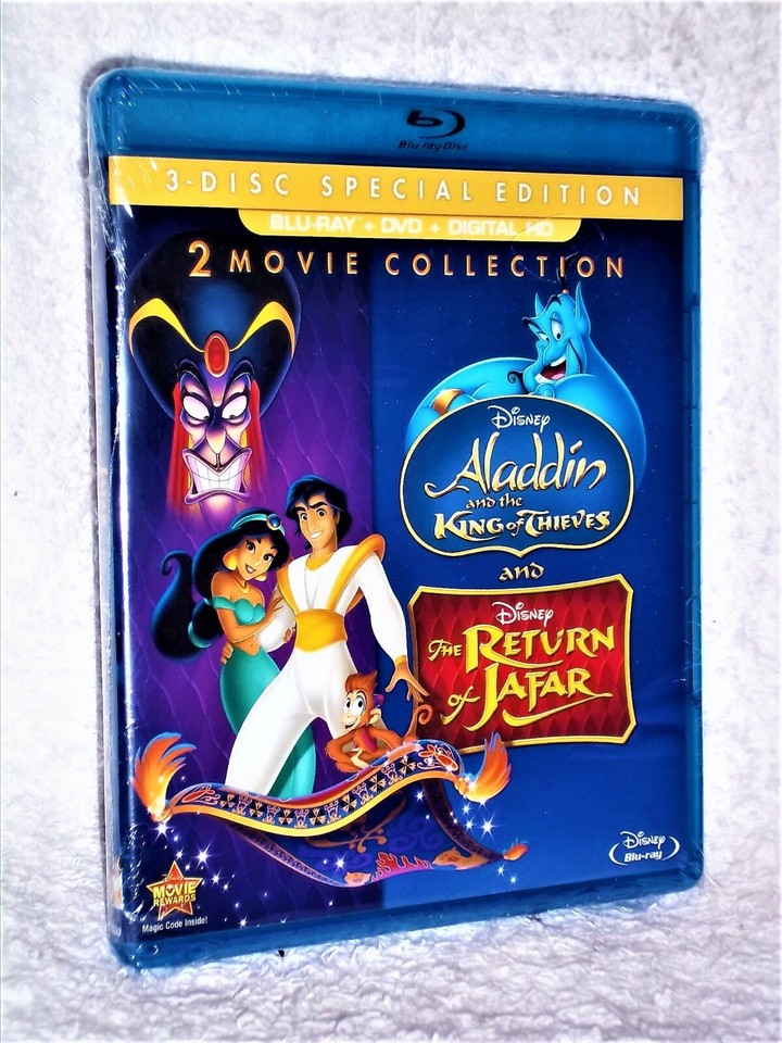 Disney the return of jafar aladdin and the king of thieves blu ray