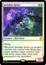 Foil Jackdaw Savior R 18 Bloomburrow MTG