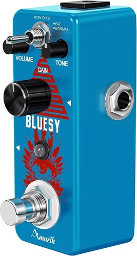 Amuzik Guitar "Bluesy" Vintage Blues Style Distortion Pedal - Boss BD-2 Clone - Picture 10 of 14