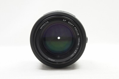 MINOLTA AF 100mm F2.8 VARIABLE SOFT FOCUS Lens for Sony Minolta 