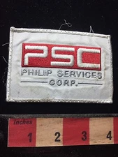 P.S.C. Philip Services Corp Advertising / Uniform Patch S73L