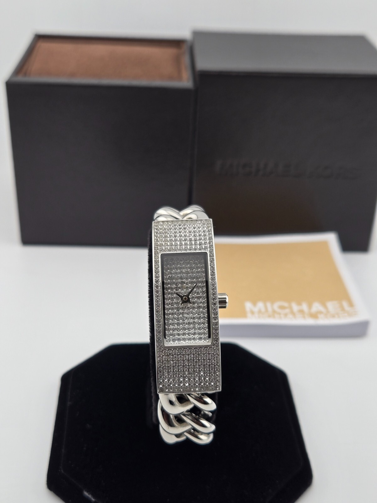 Michael Kors Women’s Silver Crystal Dial Quartz Watch - MK3305 ($275 MSRP)
