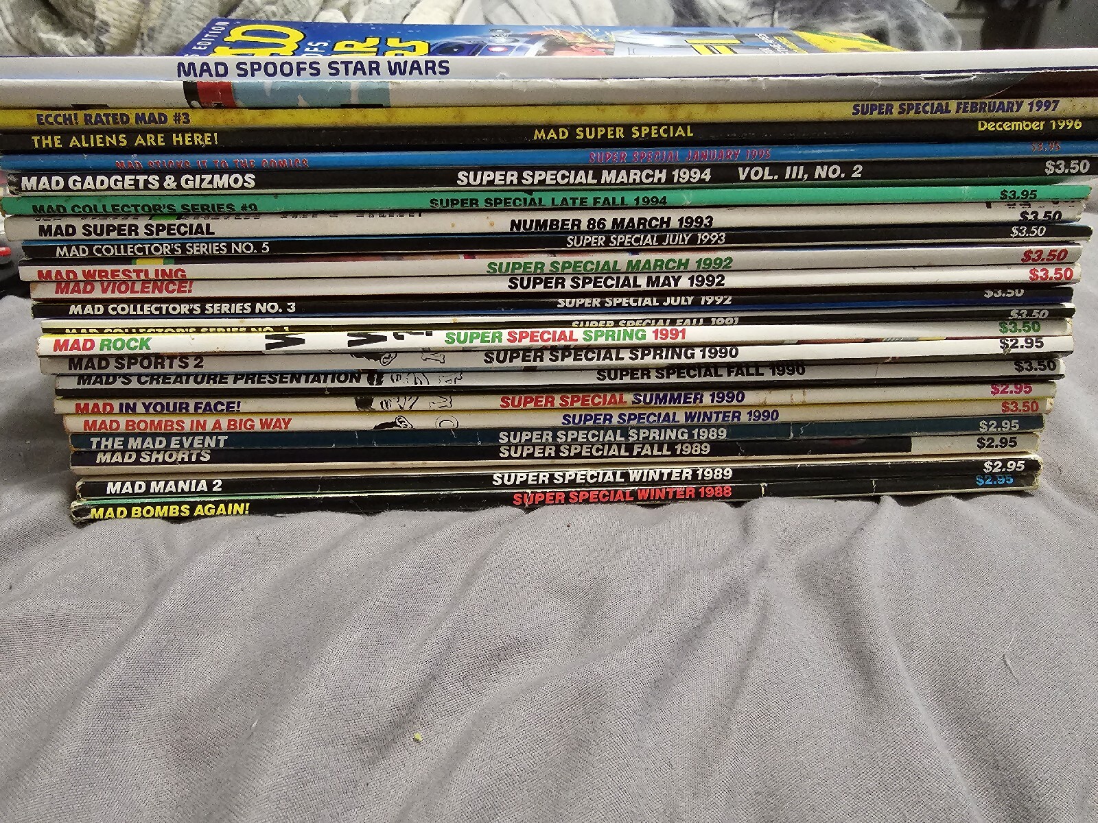 Lot of 21 Different Mad Magazine Collectors Editions Super Specials XL