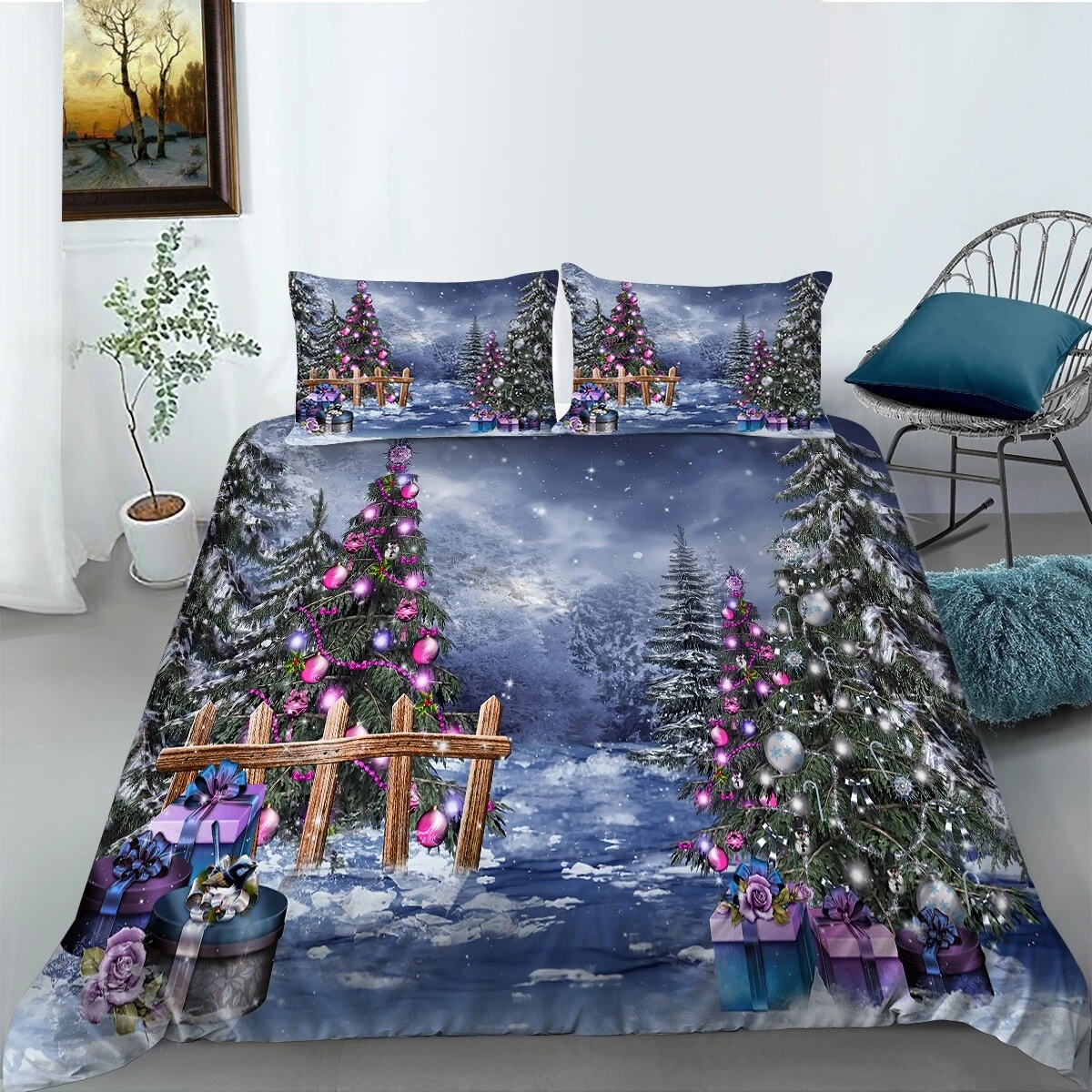 Girls christmas duvet top