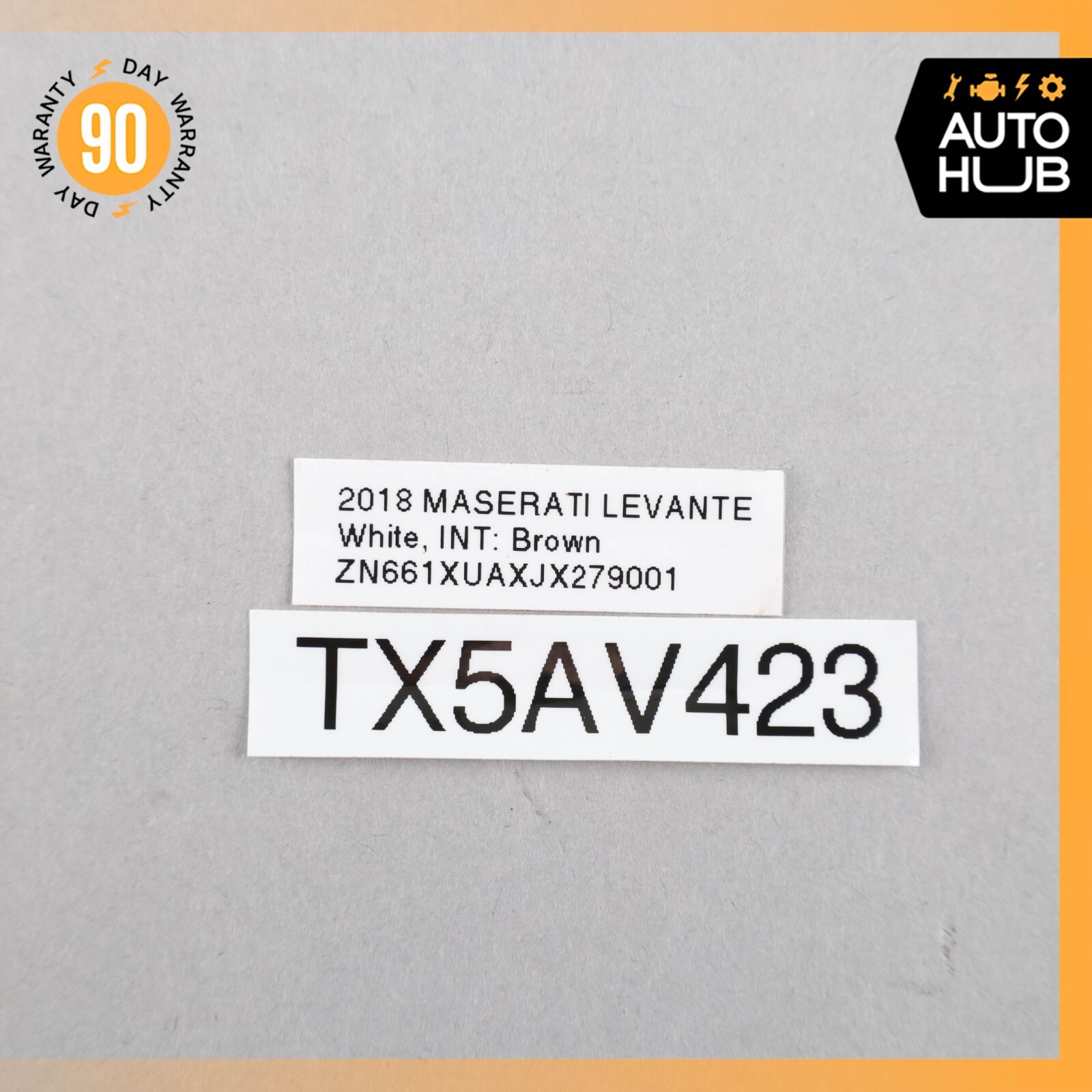 17-20 Maserati Levante M161 3.0L Engine Bay Cover Panel Right Side OEM 73k