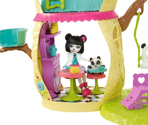 NUEVO Juego Enchantimals PLAYHOUSE PANDA con Prue Panda y Nari 2018 FCG94 EXCLUSIVO - Imagen 5 de 18