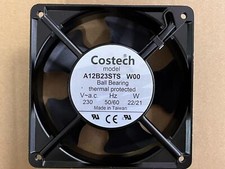 1 PCS Costech Fan cooling fan Insert type A12B23STS W00 AC 230V 22/21W