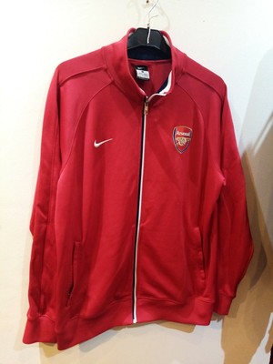 red nike tracksuit top
