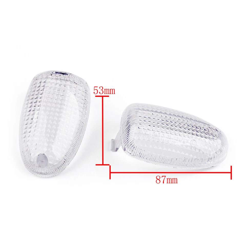 Front Turn Signal Light Lenses For BMW K1200RS 97-04 R1150R R1150GS R1200C C US Foto 2 de 4