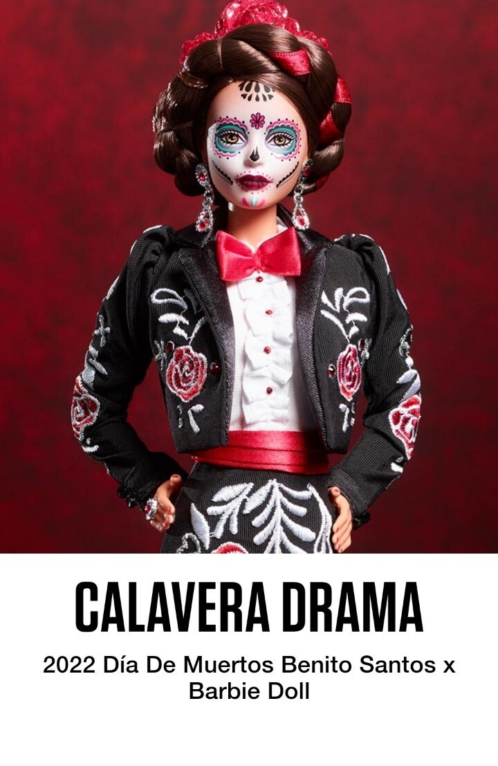 Barbie Signature 2022 Dia De Muertos Benito Santos X Barbie Doll