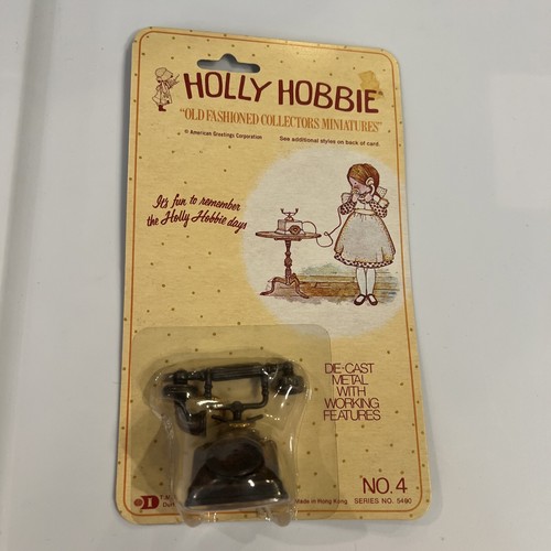 Vintage HOLLY HOBBIE No. 4 Die Cast Antique Miniatures #5400