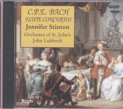 C.P.E. Bach - Flute Concertos CD