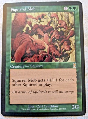 Squirrel Mob - Odyssey - Magic The Gathering - MTG