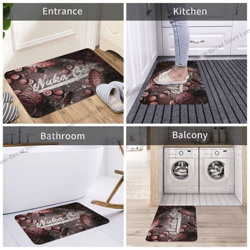 Fallout Game Doormat Kitchen Mat Poster Hallway Carpet Welcome Rug Decorative - Afbeelding 14 van 15