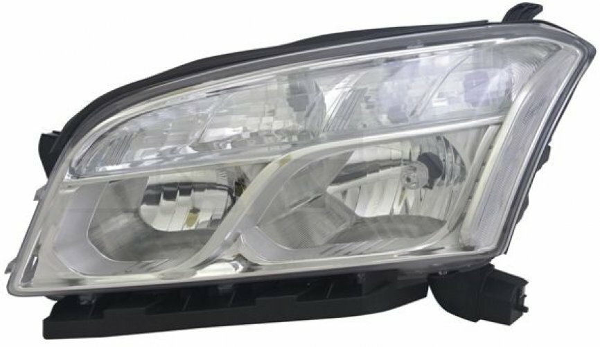 Phare avant gauche pour Chevrolet Trax 2013 à 2016 optique de phare halogène noir