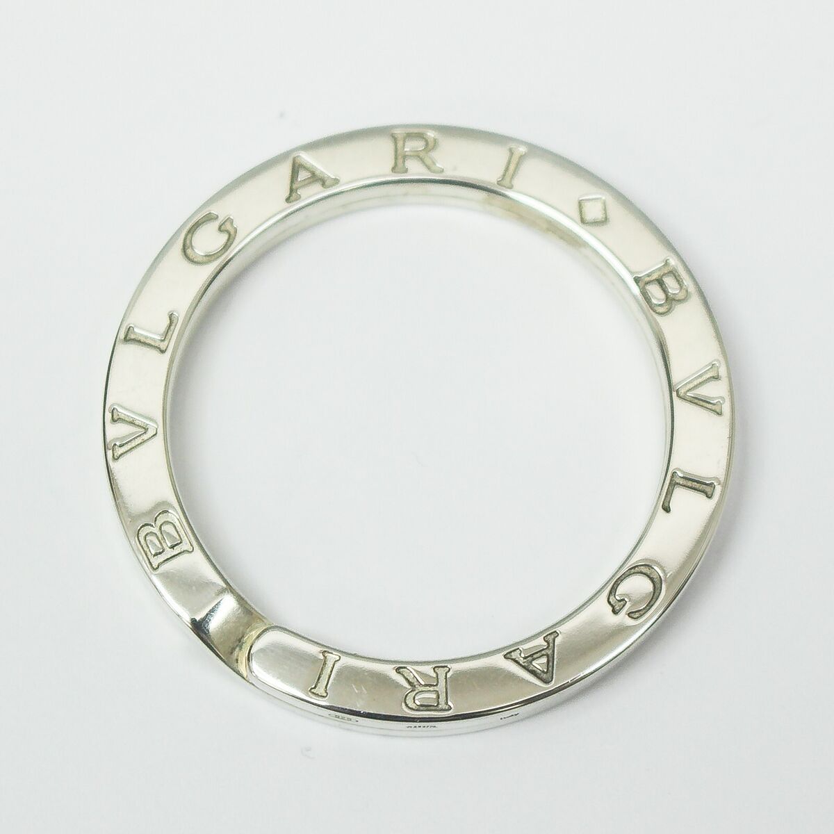 BVLGARI Logos Keyring Key Holder Sterling Silver 925 | eBay BVLGARI Logos Keyring Key Holder Sterling Silver 925 | eBay