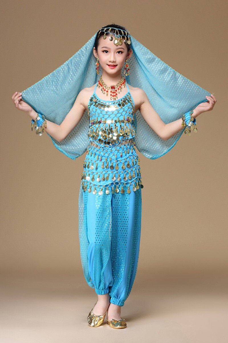Costume Da Odalisca Danzatrice Orientale Bambina