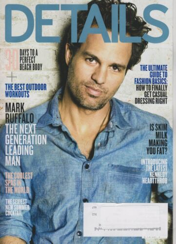 Details May 2011 Mark Ruffalo The Next Generation Leading Man (Magazine:  Men's, | eBay