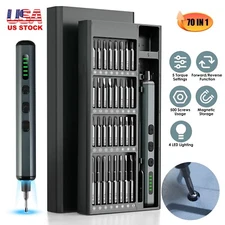 70 in 1 Electric Power Screwdriver Kit Phone Camera Laptop Watch Repair Tool Kit