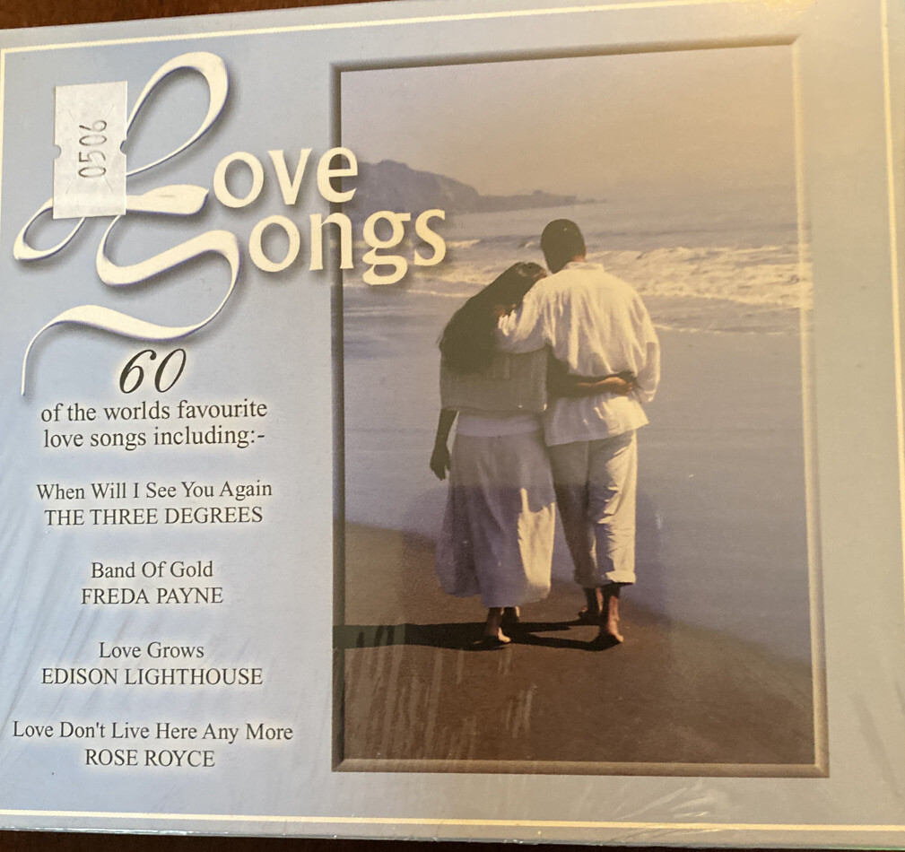 LOVE SONGS~~RARE~~3 CD BOX~~~~60 OF THE WORLDS FAVORITE~~~~NEW