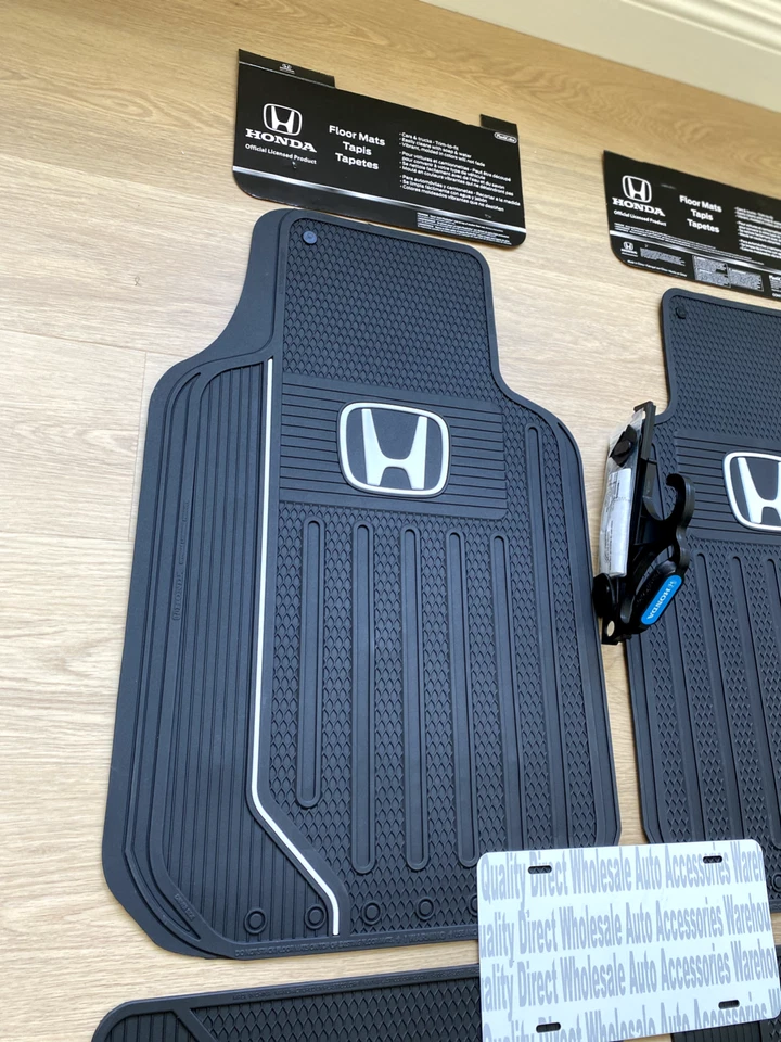⭐️⭐️⭐️⭐️⭐️ JUEGO DE 6 PIEZAS HONDA Alfombrillas / Parasol / Cubierta Volante Foto 3 de 4