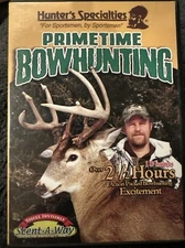 HUNTER'S SPECIALTIES PRIMETIME BOWHUNTING DVD 2 1/2+ HOURS 18 HUNTS 
