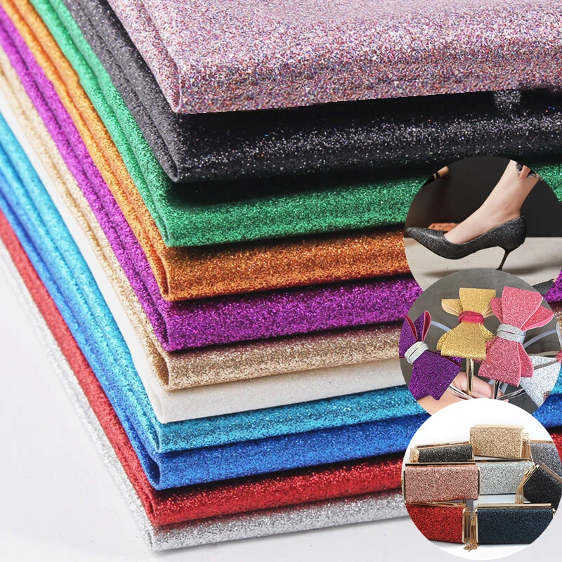 Tela de imitación de cuero 1M tela brillante brillante brillante para decoración de fondo hágalo usted mismo Foto 3 de 4