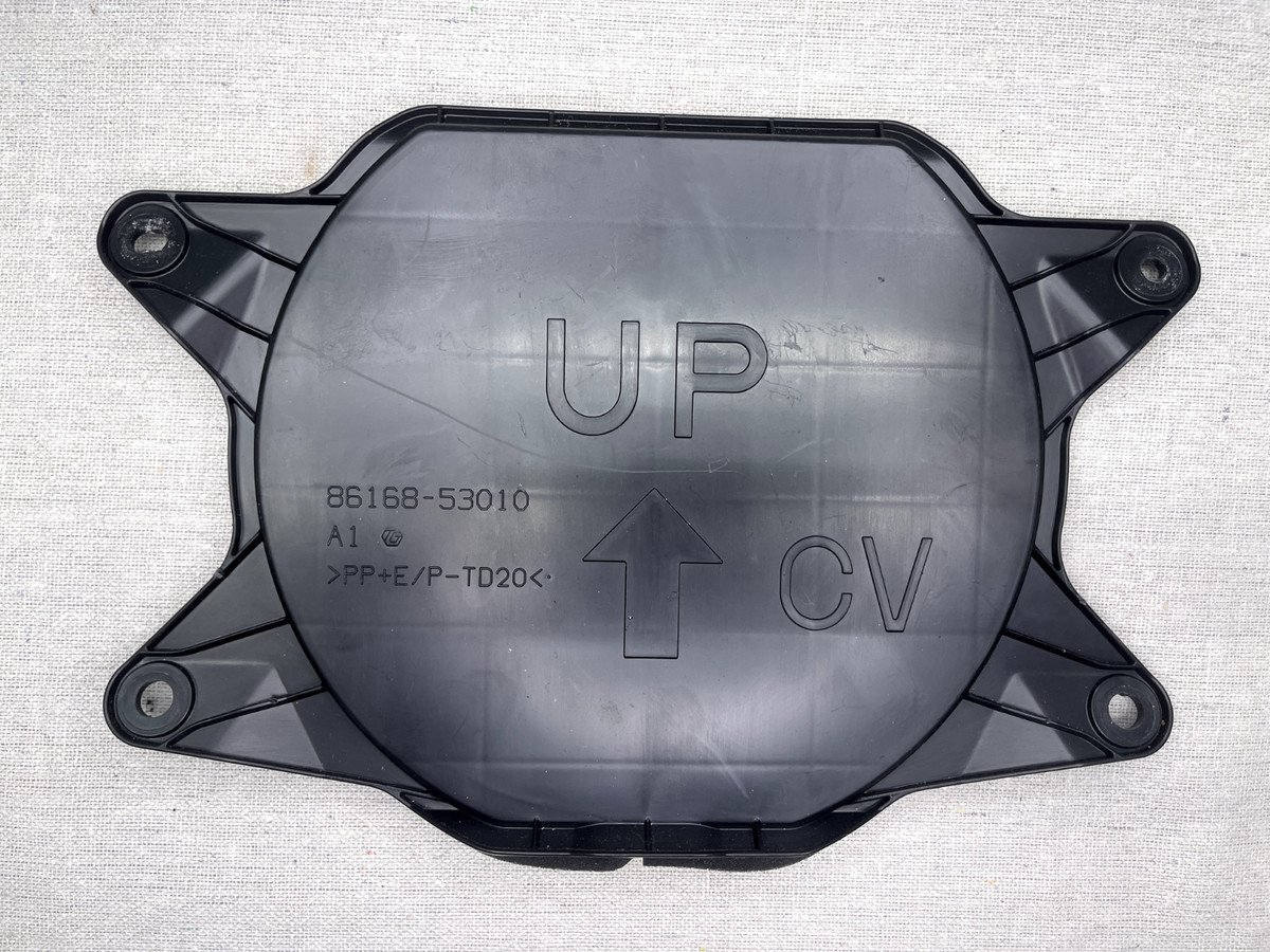 10-15 LEXUS IS250 IS350 ISC SPEAKER MOUNTING COVER BRACKET OEM 86168-53010