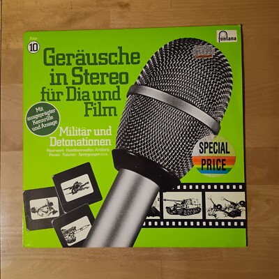FILM GERÄUSCHE VINYL LP  79 VOL 10 Film Movie Special Sound Effect Synchronisat.