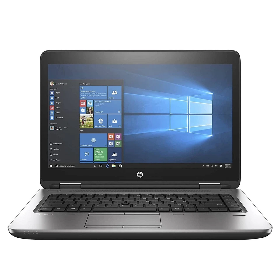 ~CD/DVD BURNER~ 14" HP ProBook Laptop PC: Intel i5! 16GB RAM - 256GB SSD! Win 10 - Image 3 of 4