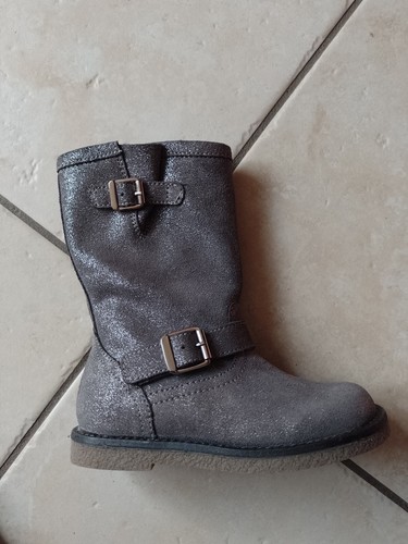 Bottines fille Shoo Pom De Pom D'Api cuir en 26 Boots chaussures neuf étiquette - Picture 4 of 12