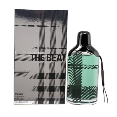 BURBERRY THE BEAT FOR MEN EAU DE TOILETTE NATURAL SPRAY 100 ML/3.3 FL.OZ. NIB