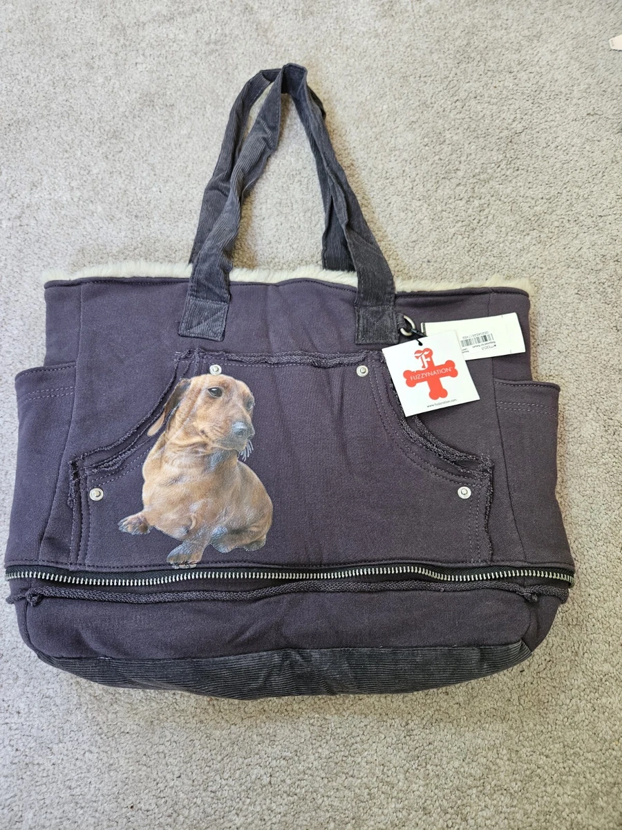 Fuzzy nation sales dachshund purse