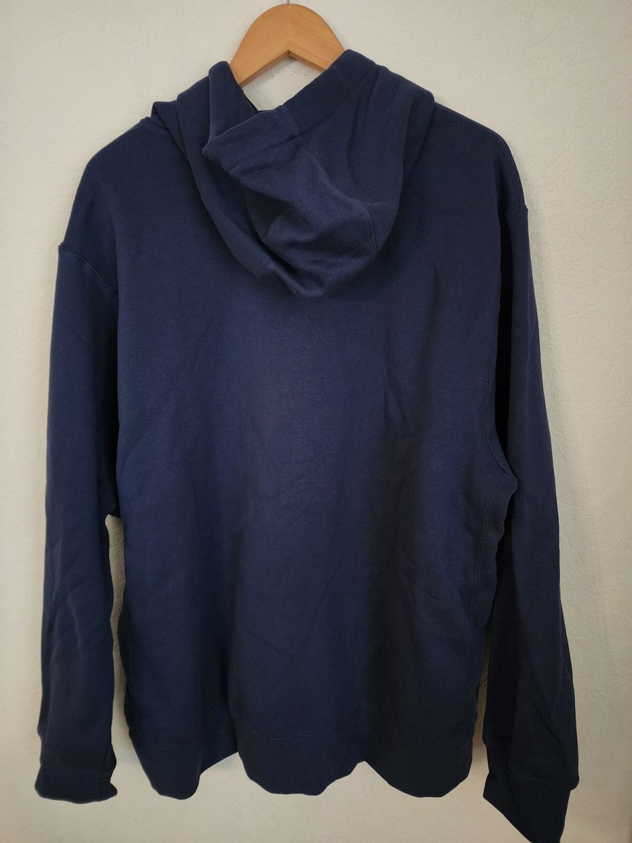 Nike Men's Sportswear Club Fleece Hoodie Size 2XL Midnight Navy