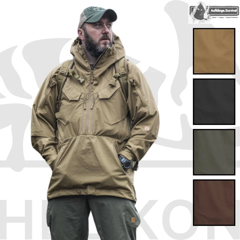 Helikon-Tex PILGRIM giacca anorak outdoor giacca da mezza stagione con cappuccio